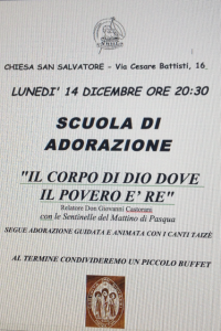 2015-12-14 – Scuola di Adorazione – Ss Salvatore – Bologna