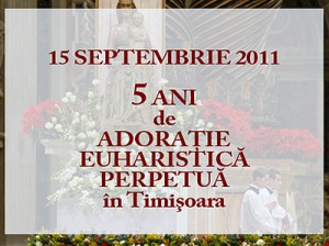 QUINTO ANNIVERSARIO DELL’ ADORAZIONE PERPETUA IN ROMANIA