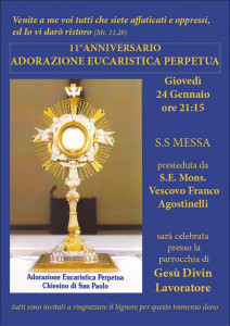 2019-01-24 – 11° anniversario AEP – San Paolo – Prato