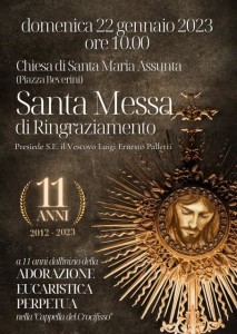 2023-01-22 – 11° anniversario AEP – Santa Maria Assunta – La Spezia