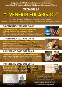 2023-01-20 – Venerdì eucaristici – Santa Maria della Pace – Verona