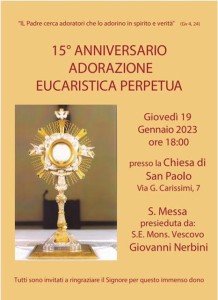 2023-01-19 – 15° anniversario AEP – Chiesa di San Paolo – Prato