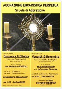2023-10-08 – Scuola di Adorazione – Prato