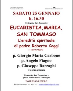 2025-01-25 – Convento San Domenico – Bologna