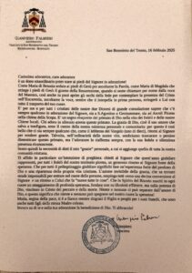 Lettera agli adoratori – Arcivescovo Gianpiero Palmieri